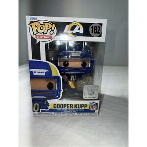 Funko Pop! NFL Football LA Rams Cooper Kupp #182 with POP Protector